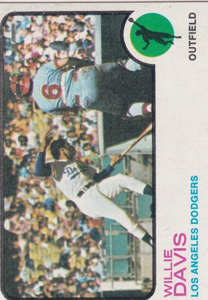 1973 Topps Willie Davis #35 card