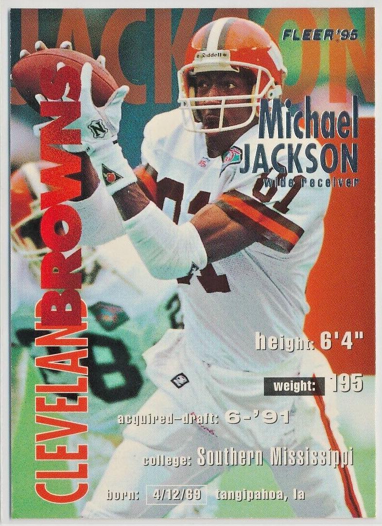 1995 Fleer Michael Jackson #81 card
