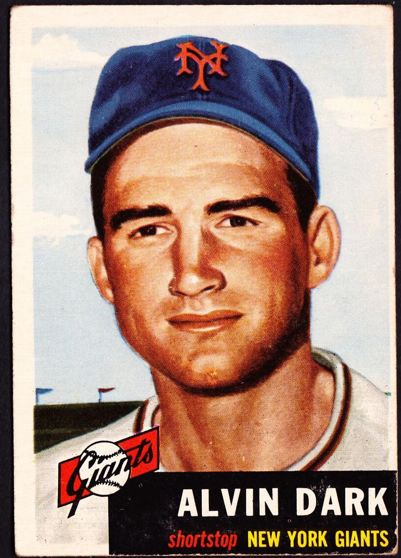 1953 Alvin Dark #109