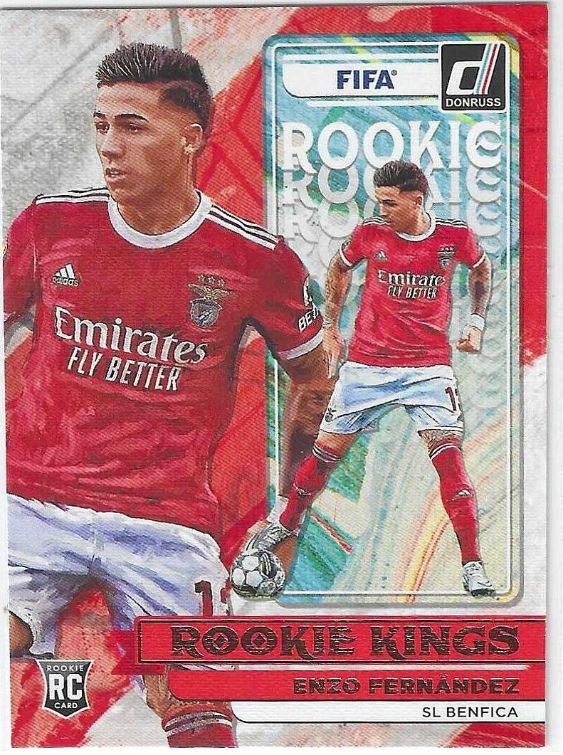 2022 Panini Donruss Enzo Fernandez [Pink] #6 card