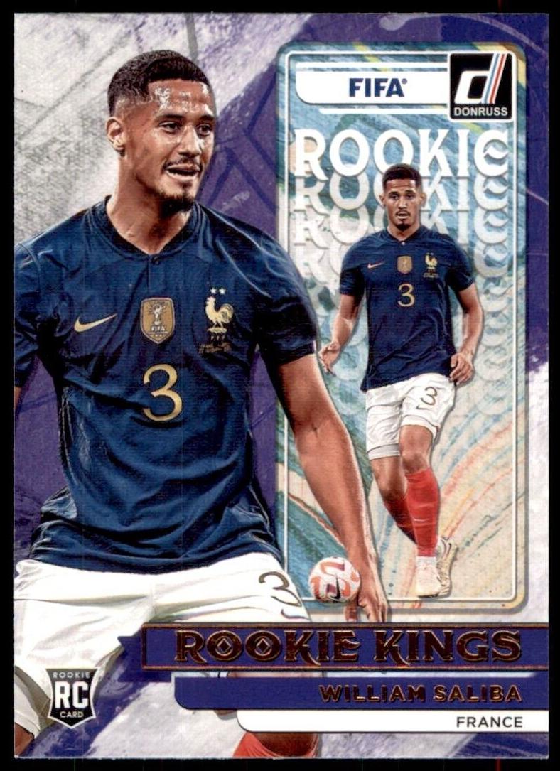 2022 Panini Donruss William Saliba [Silver] #9 card