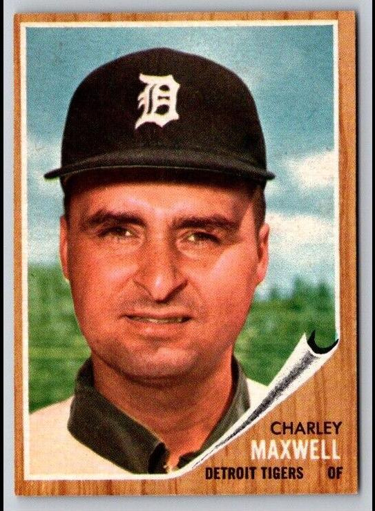 1962 Topps Charley Maxwell #506 card