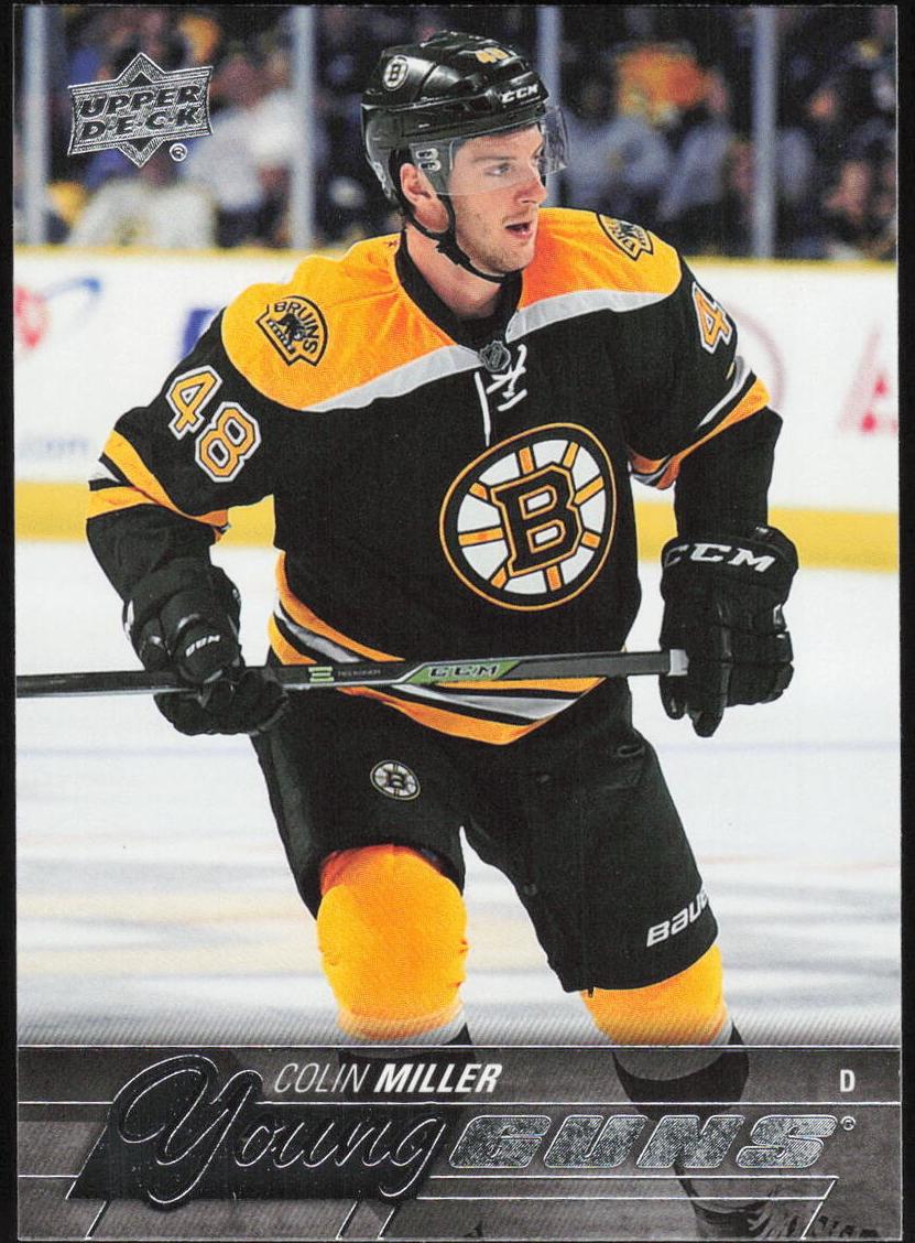 2015 Upper Deck Colin Miller #247 card