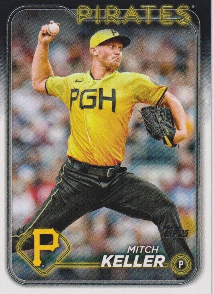 Mitch Keller 2024 Topps Series 1 card