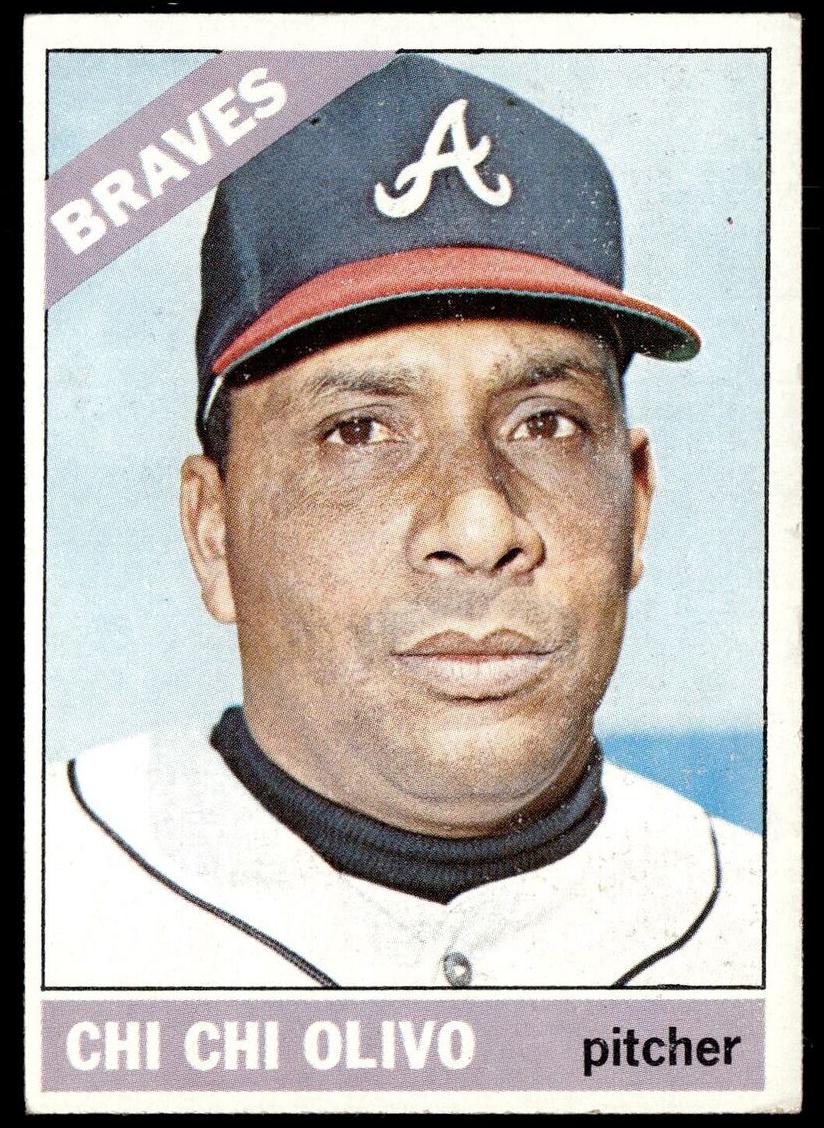 1966 Topps Chi Chi Olivo #578 card