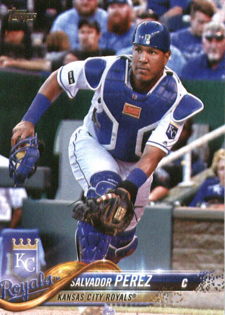 2018 Topps Salvador Perez #290 card