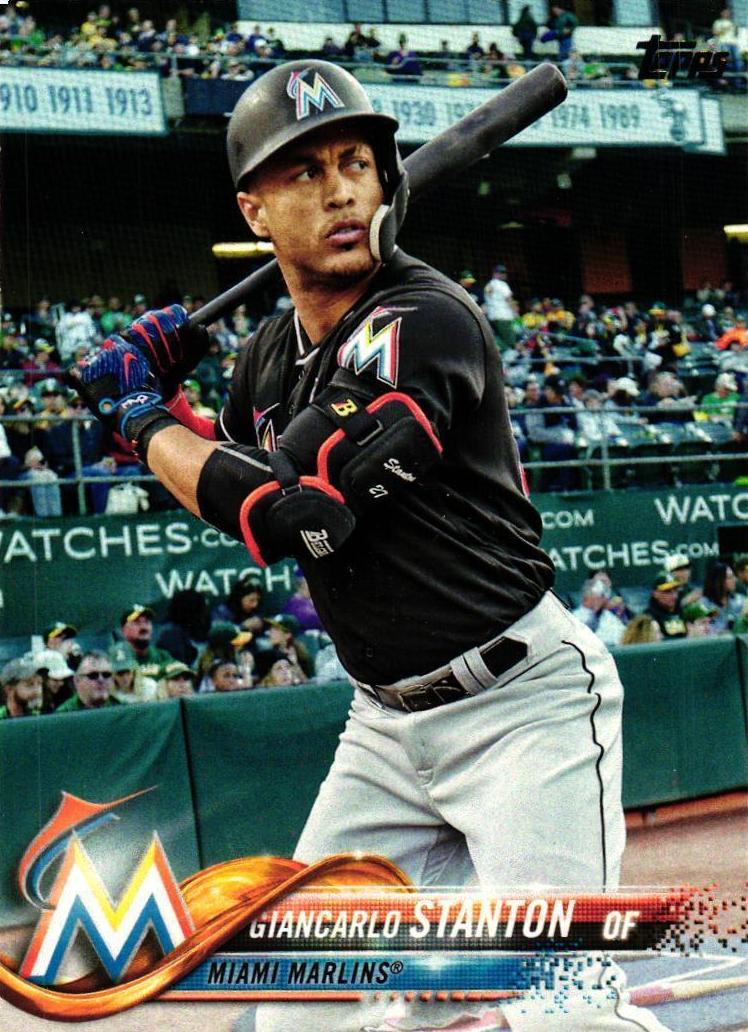 2018 Giancarlo Stanton [Gold] #100