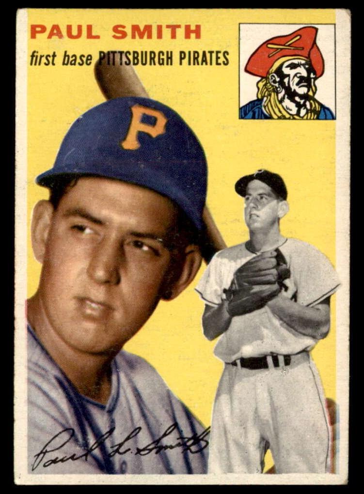 1954 Topps Paul Smith #11 card