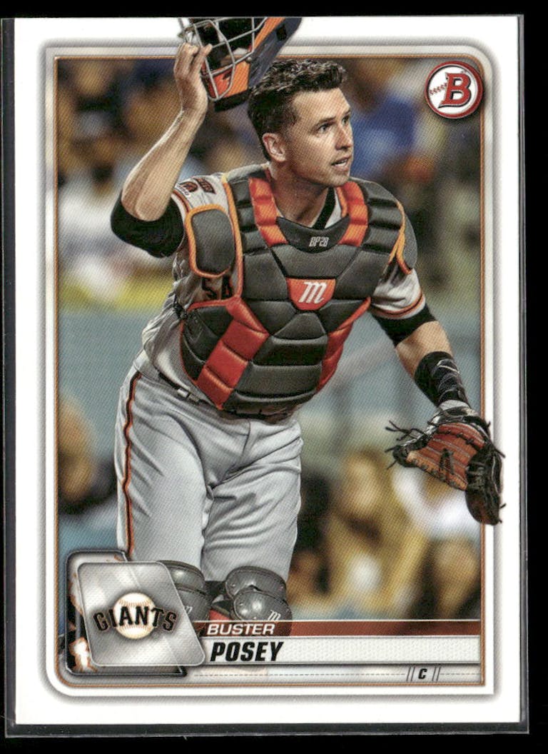 2020 Bowman Baseball Buster Posey #86 PSA 9