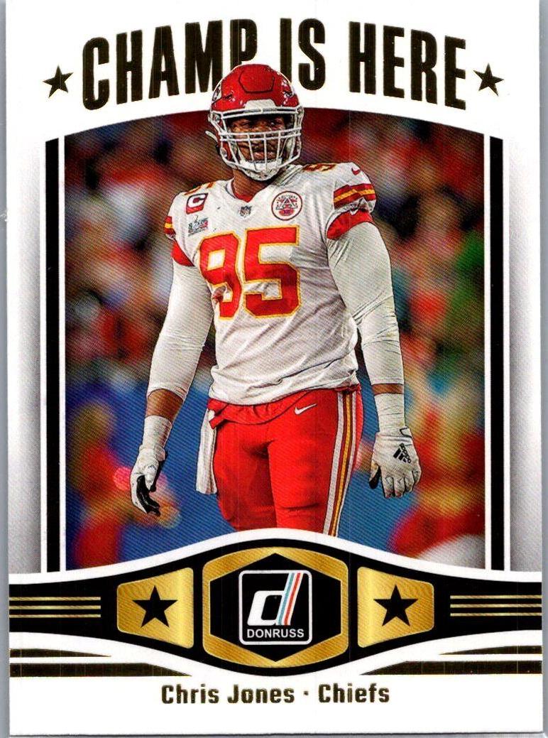 2023 Panini Donruss Chris Jones #CIH-16 card