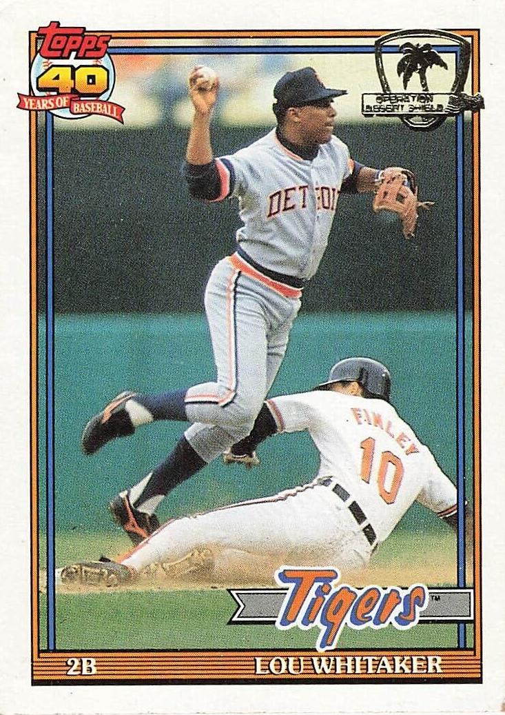 1991 Lou Whitaker #145