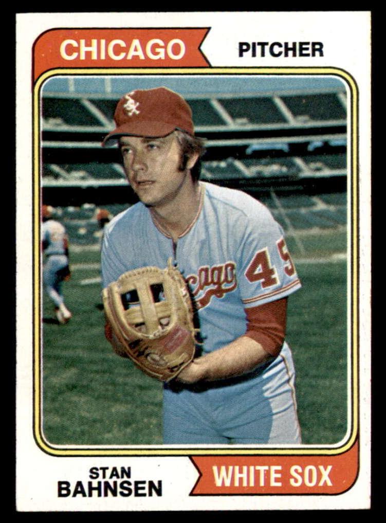 1974 Topps Stan Bahnsen #254 card