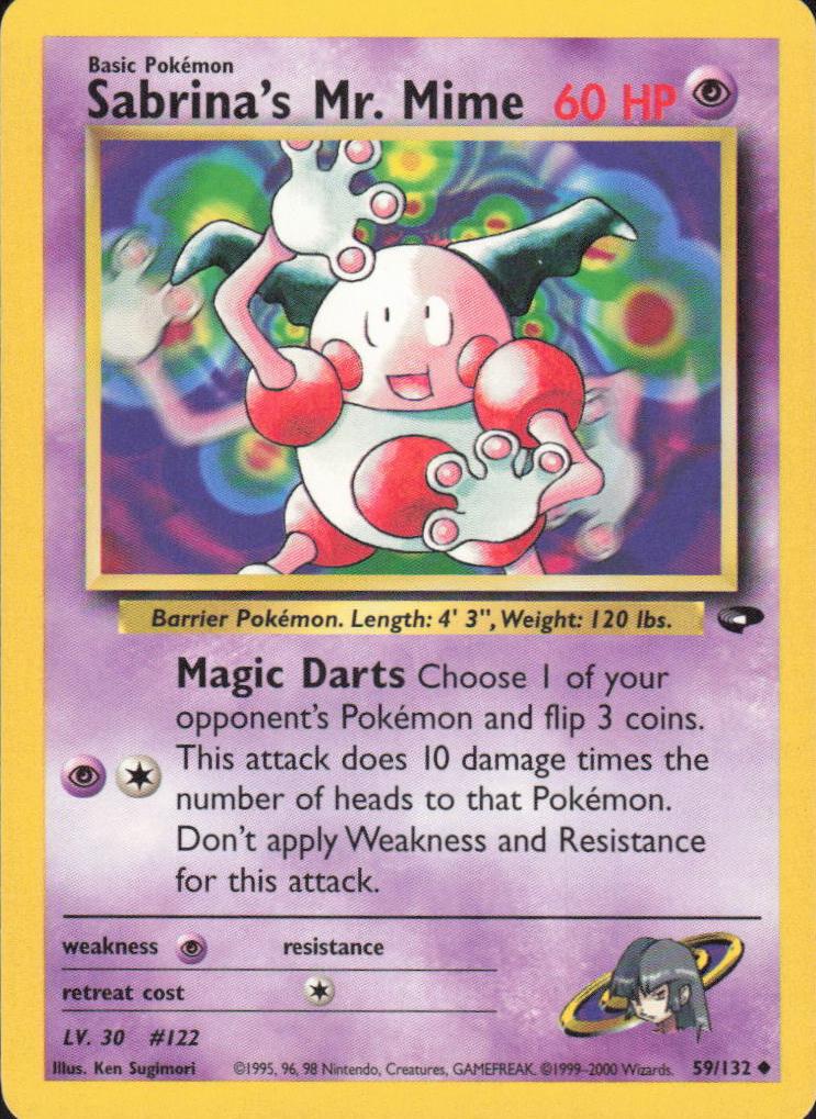 Sabrina's Mr. Mime 2000 Pokemon Gym Challenge