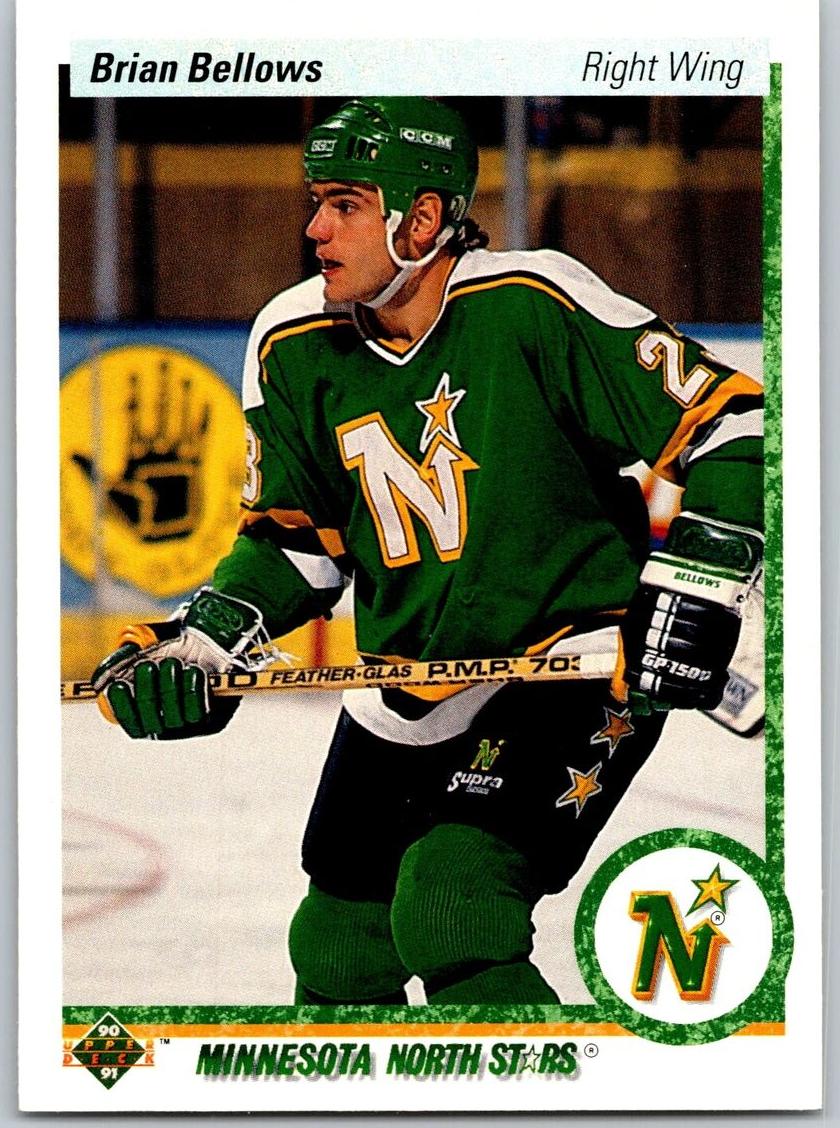 1990 Upper Deck Brian Bellows #126 card