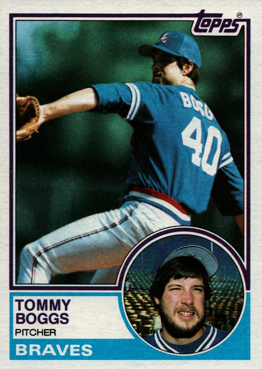 1983 Topps Tommy Boggs #649 card
