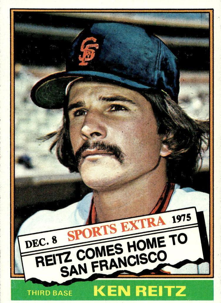 1976 Ken Reitz #158T