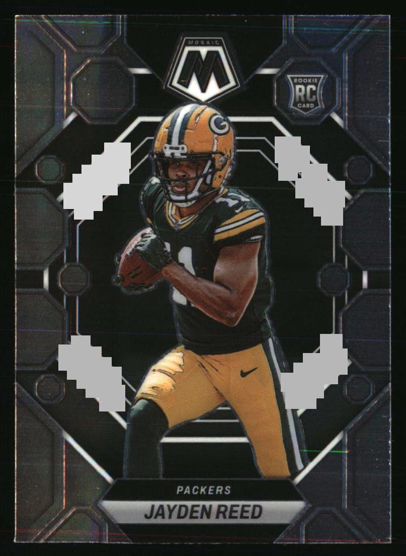 Jayden Reed 2023 Mosaic Football card