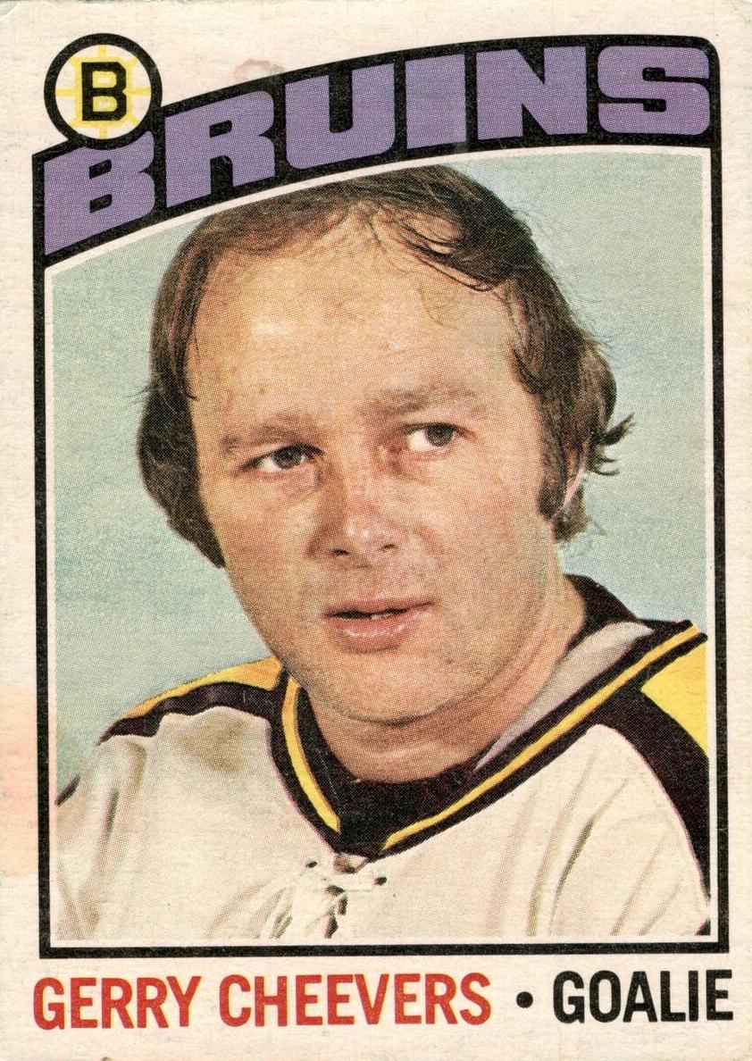 1976 Topps Gerry Cheevers #120 card