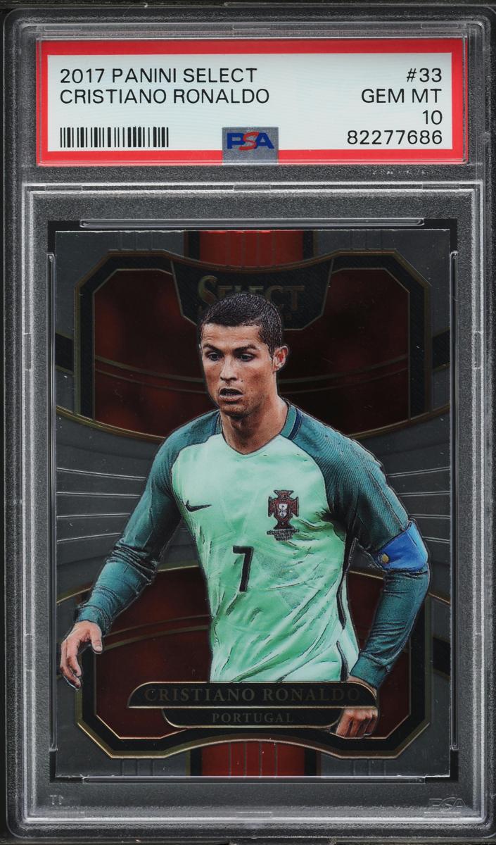 Cristiano Ronaldo - 2017 Panini Select Soccer