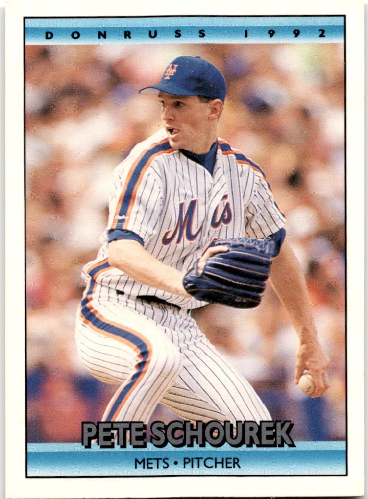 1992 Donruss Pete Schourek #535 card