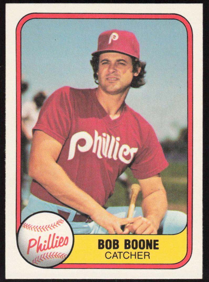 1981 Bob Boone #4