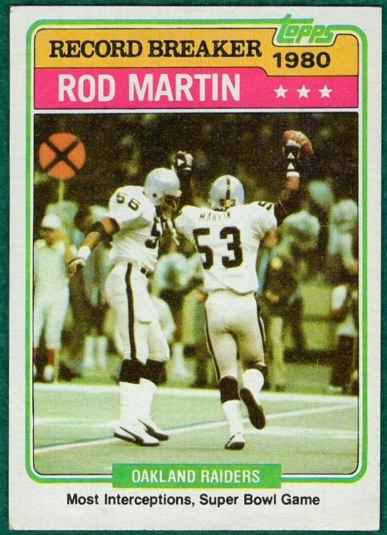 1981 Rod Martin #334