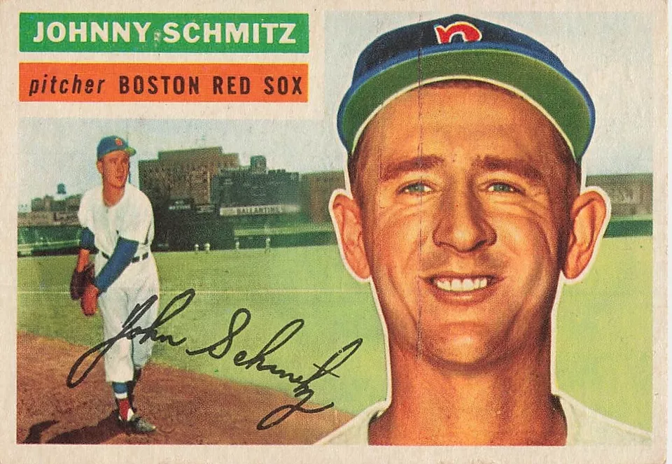 1956 Johnny Schmitz #298