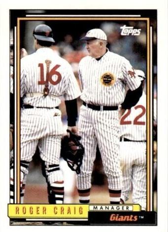 1992 Roger Craig #109