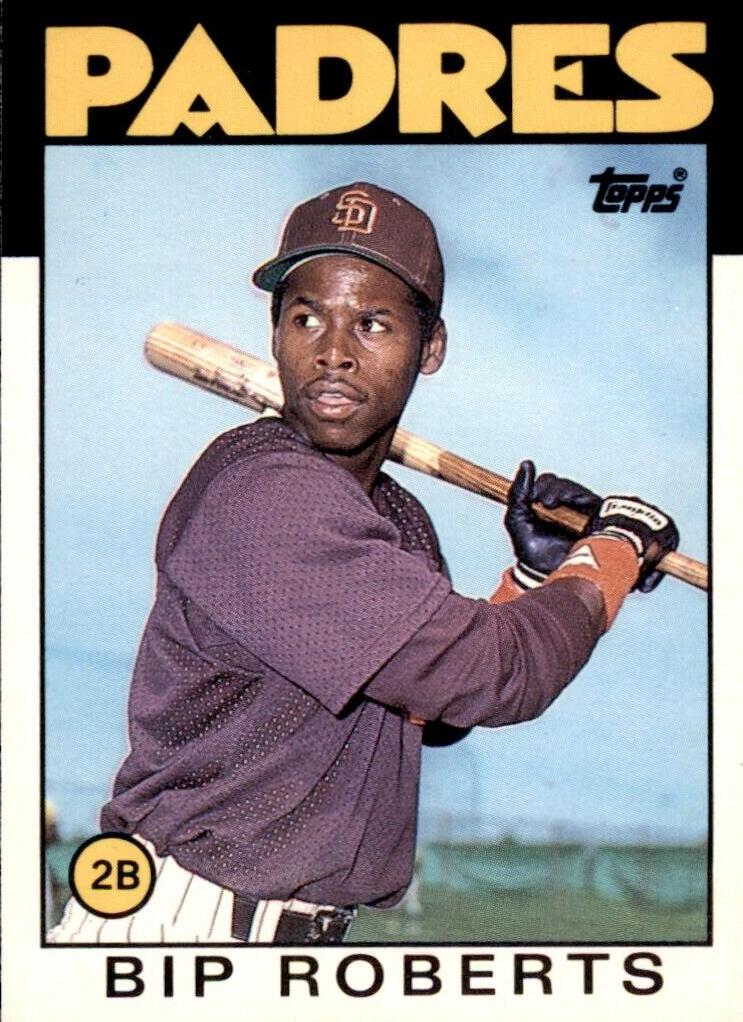 1986 Bip Roberts #91T