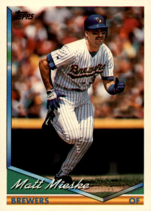1994 Topps Matt Mieske #339 card