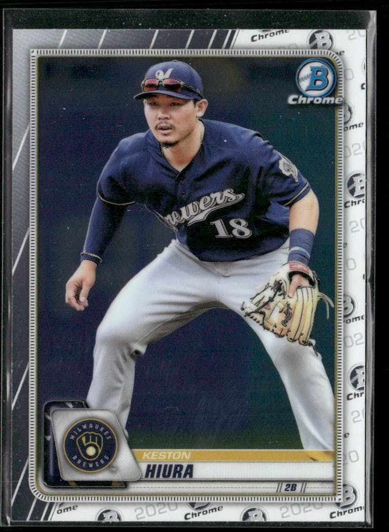 2020 Bowman Chrome Baseball Keston Hiura #23