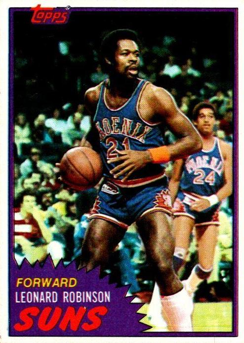 1981 Leonard Robinson #35