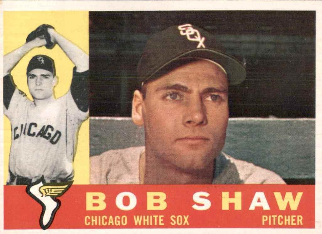 1960 Topps Bob Shaw #380 card