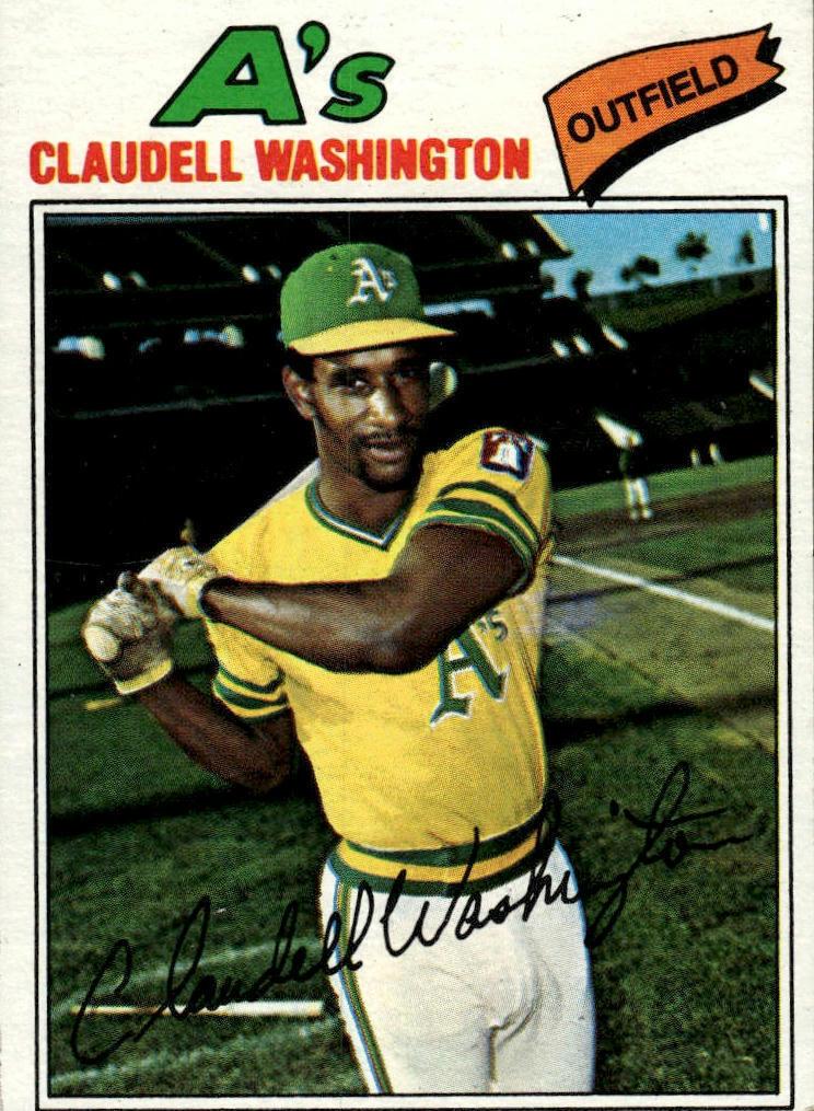 1977 Claudell Washington #405