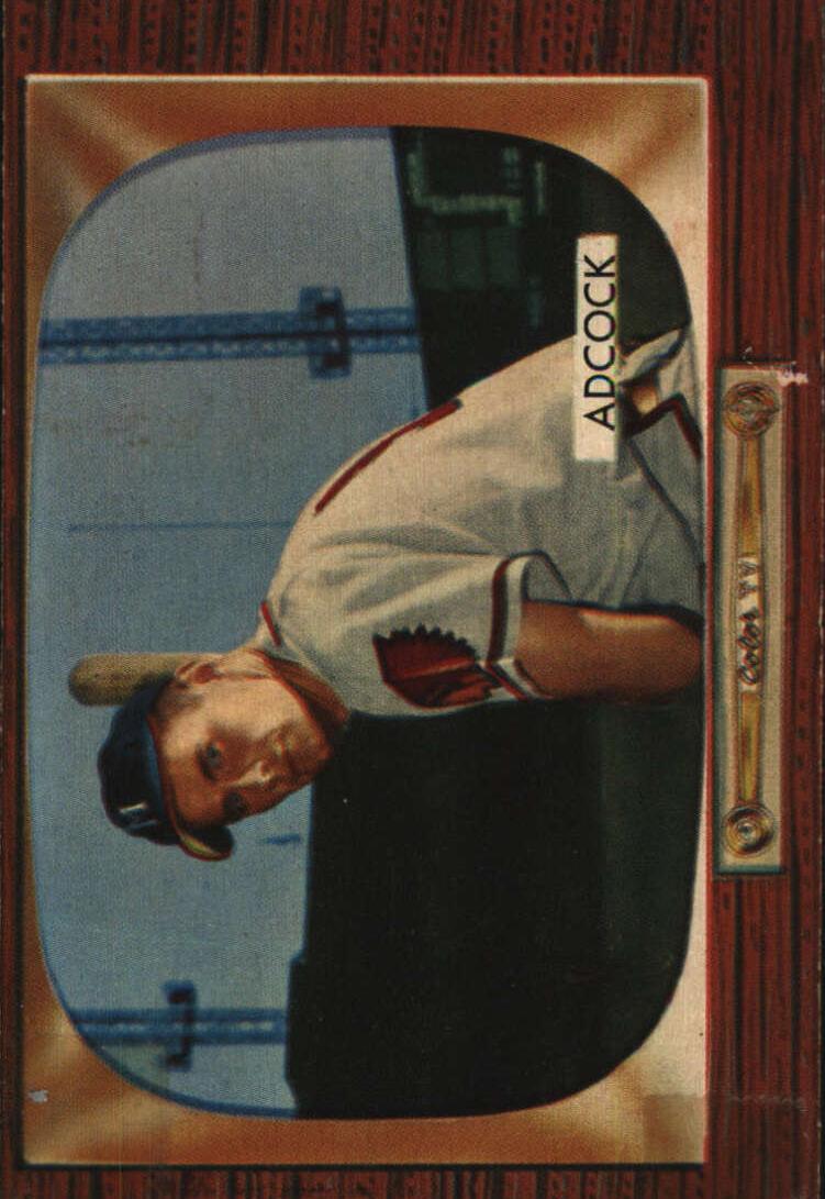1955 Bowman Joe Adcock #218 card
