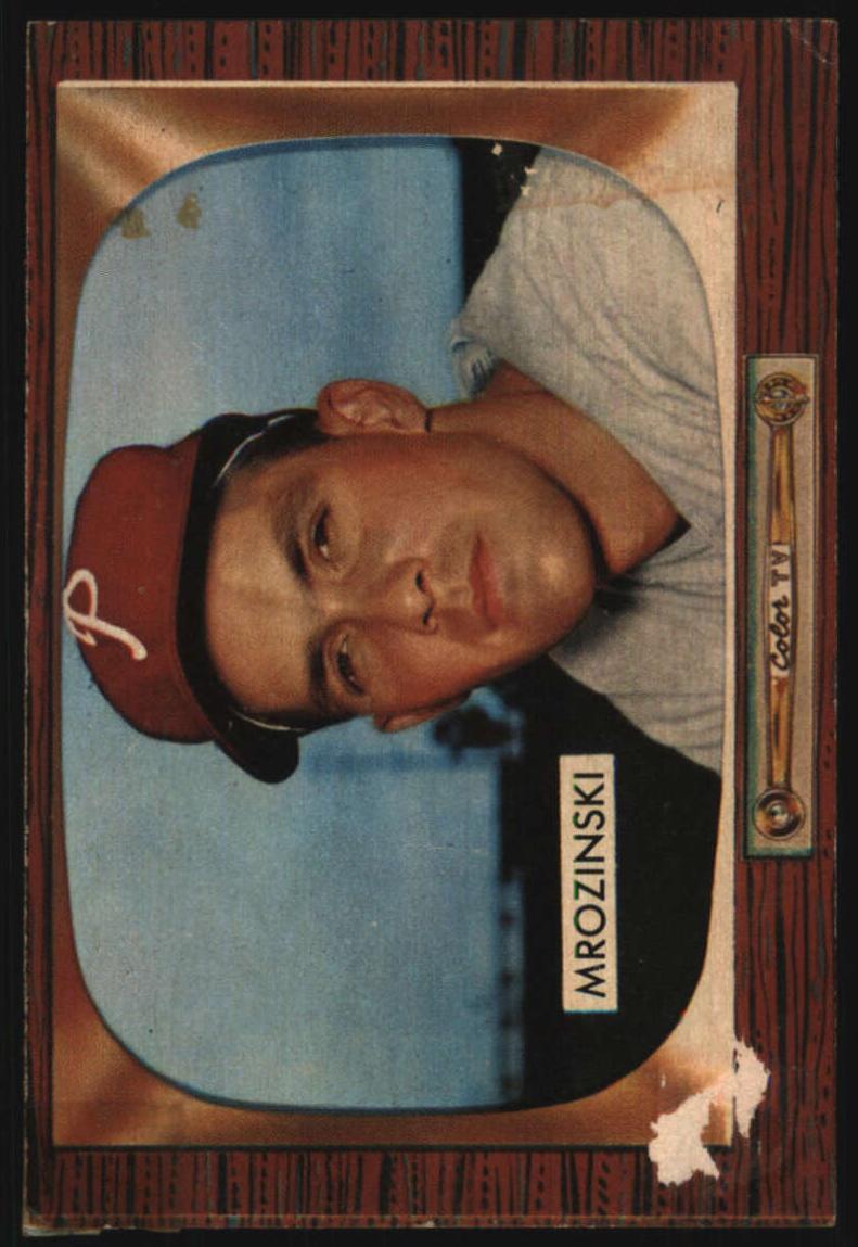 1955 Ron Mrozinski #287