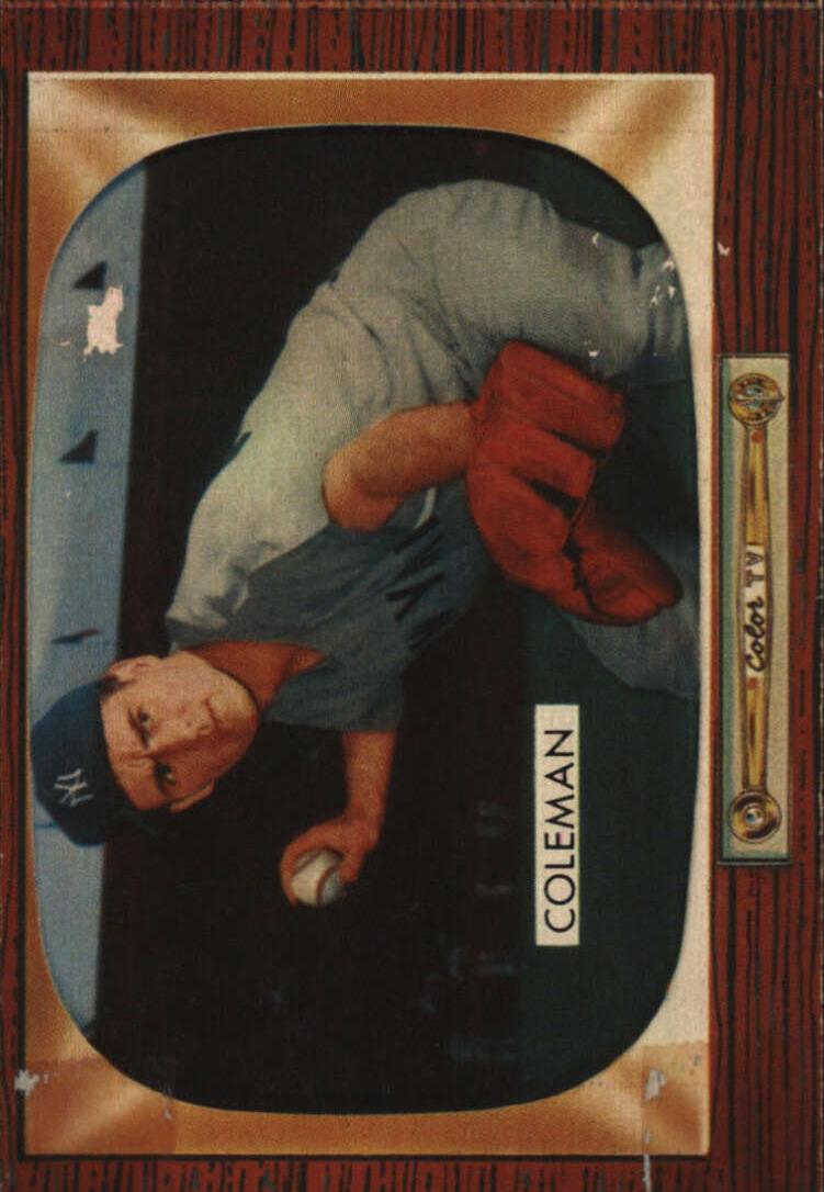 1955 Bowman Jerry Coleman #99 card
