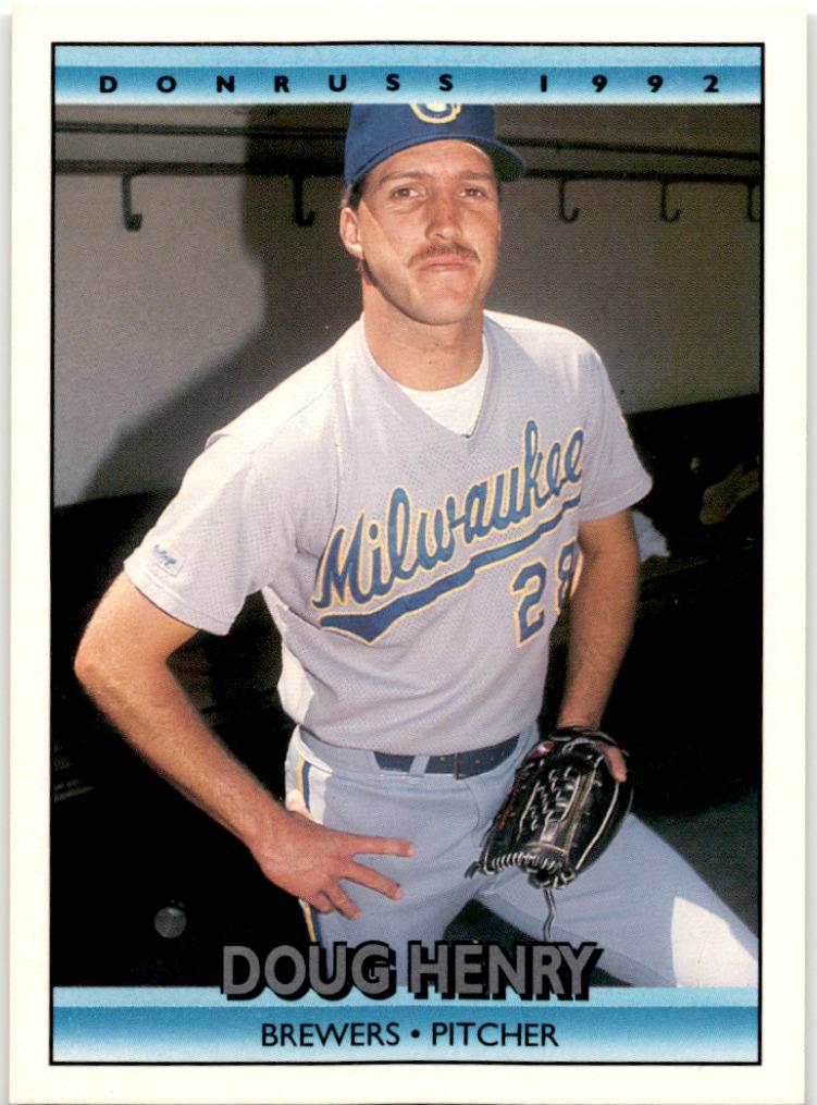 1992 Donruss Doug Henry #663 card