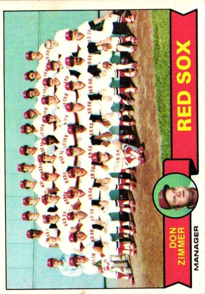 1979 Topps Red Sox Team #214 card
