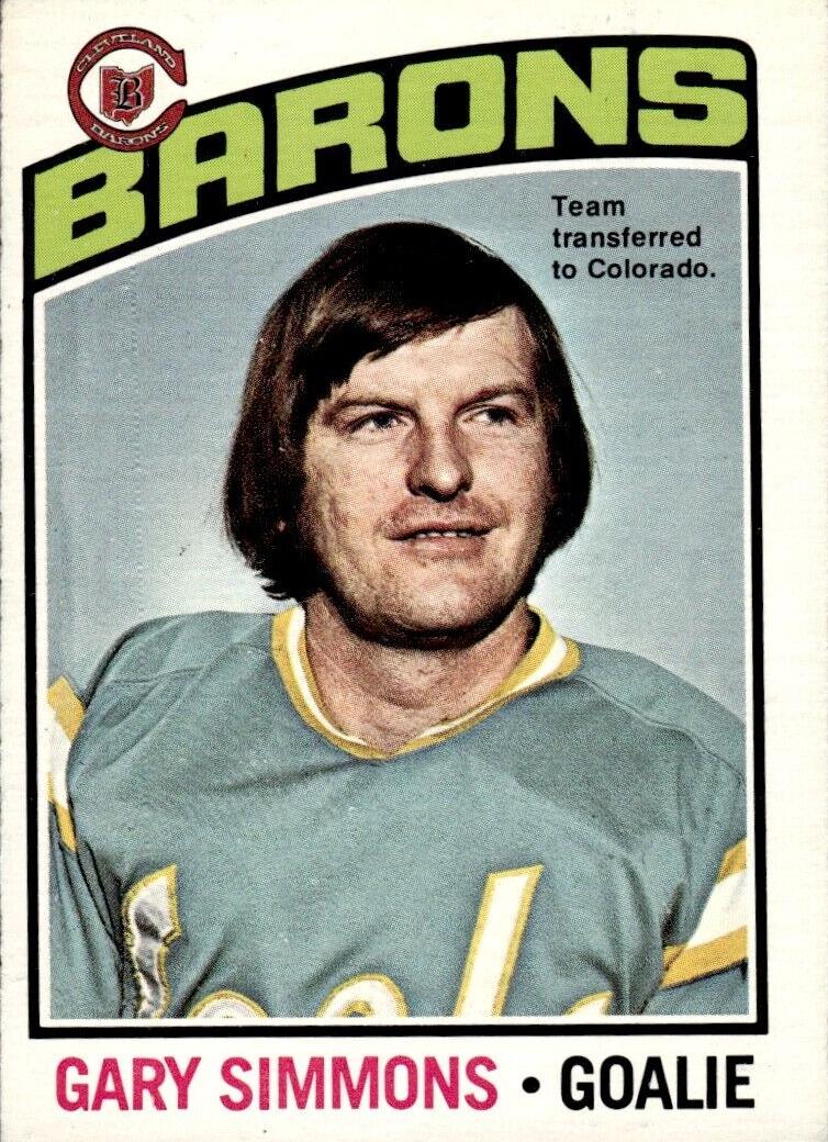 1976 O-Pee-Chee Gary Simmons #176 card