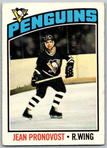 1976 O-Pee-Chee Jean Pronovost #14 card