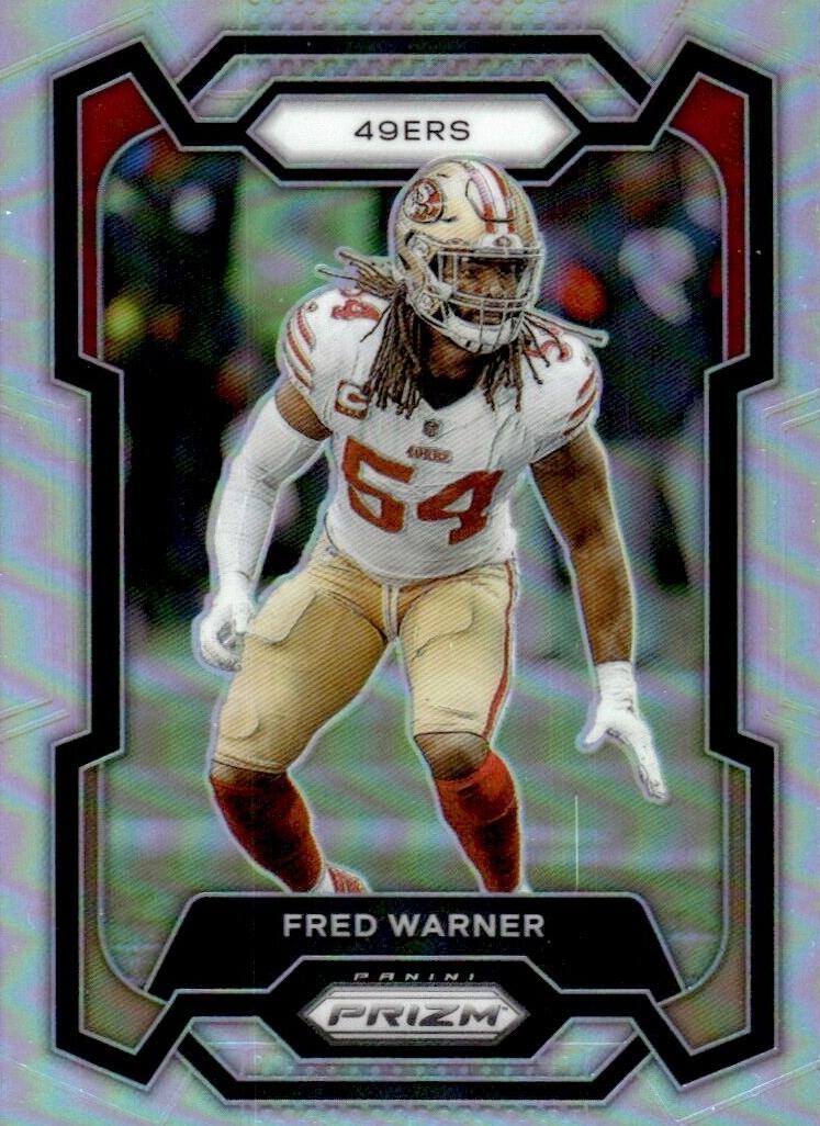 Fred Warner 2023 Prizm Football card