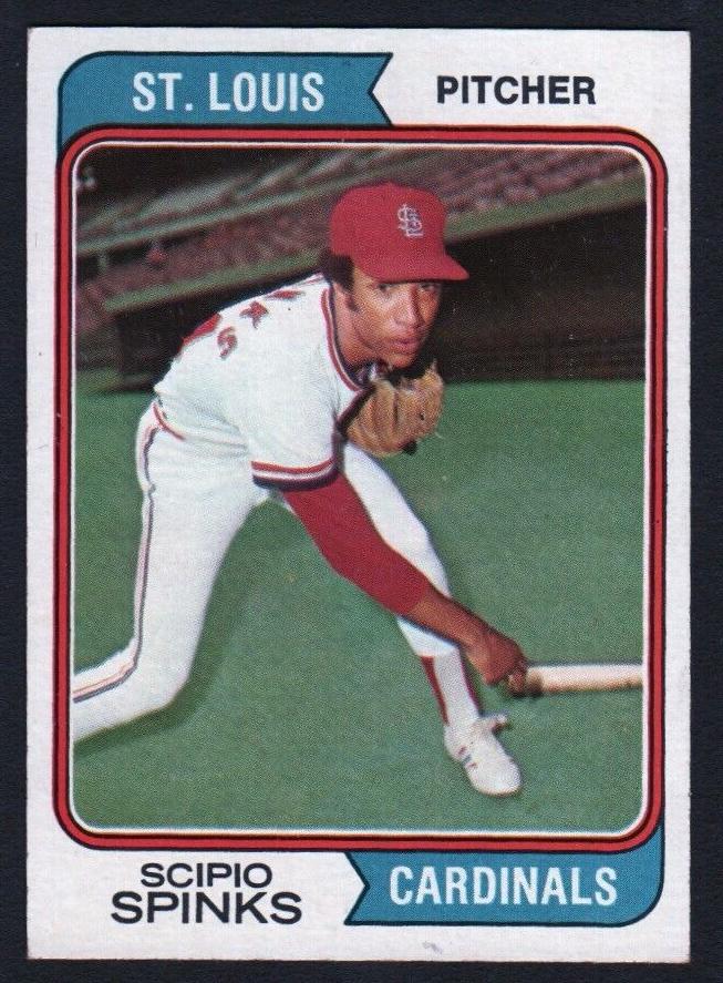 1974 Topps Scipio Spinks #576 card