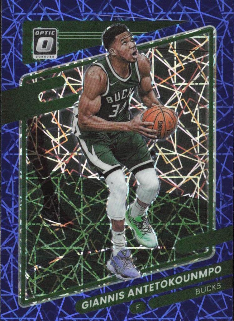 2021 Giannis Antetokounmpo [Blue Velocity] #31