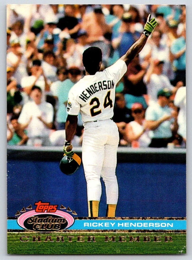 1991 Rickey Henderson [Variation] #NNO