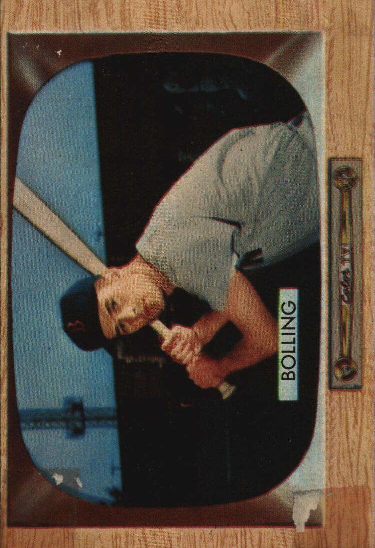 1955 Milt Bolling [Frank Bolling Back] #48