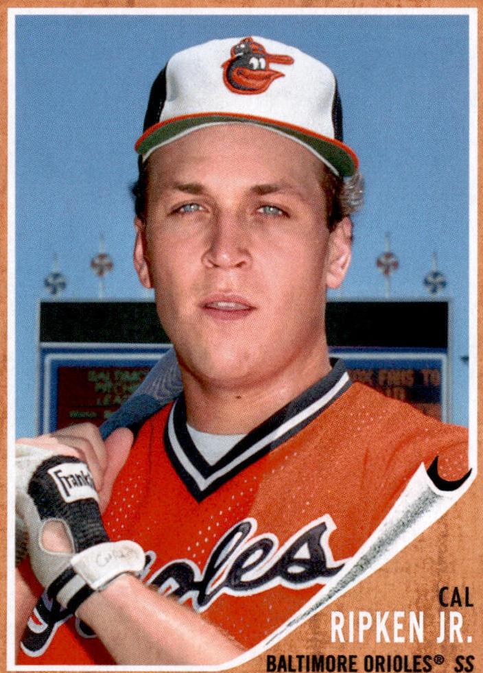 2021 Topps Archives Cal Ripken Jr. [Red] #95 card