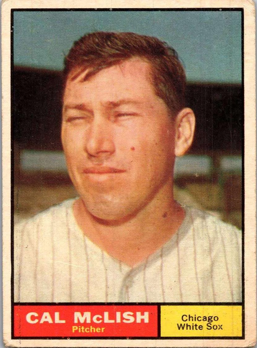 1961 Topps Cal McLish #157 card
