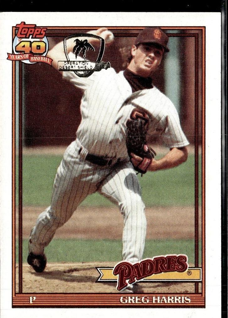 1991 Greg W. Harris #749