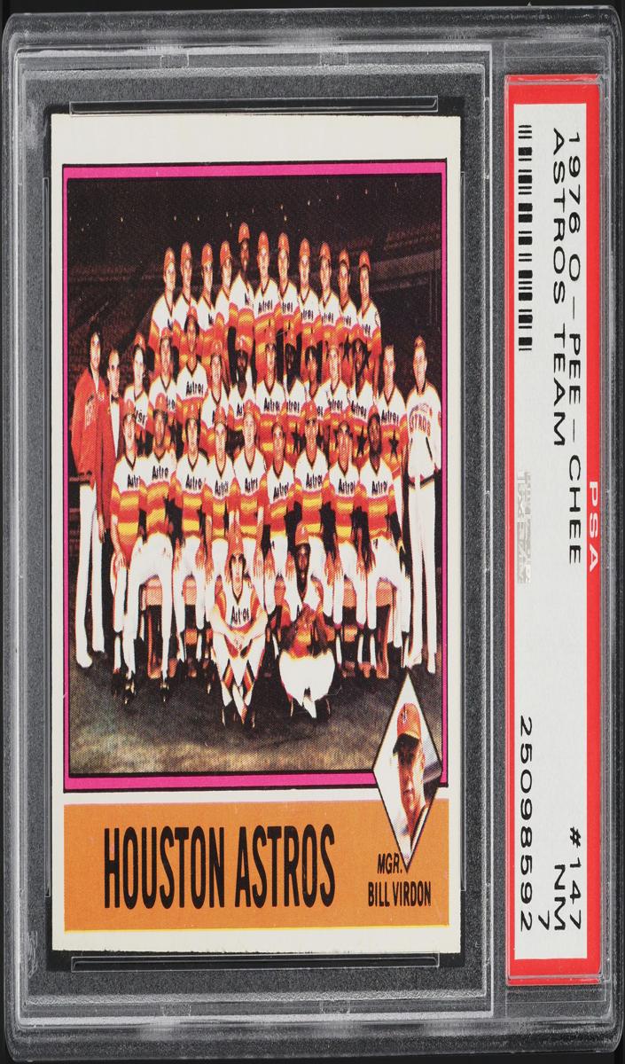 1976 Topps Astros Team #147 card